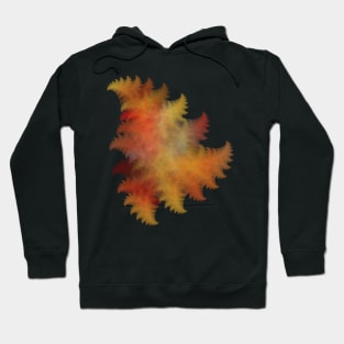 Autumn Ferns Fractal Hoodie